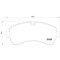 Pagid Brakes Disc Brake Pad, 355005531 355005531 - alternate 1